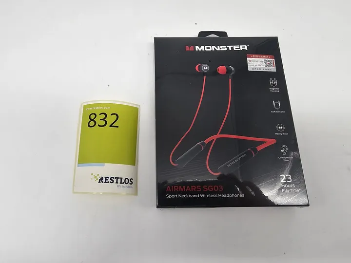 Monster Airmars SG03 Bluetooth Sport Kopfhörer